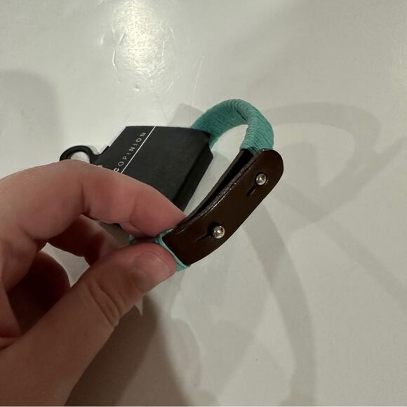 Nordstrom Public Opinion Blue String Wrapped Snap Bracelet - Picture 2 of 3